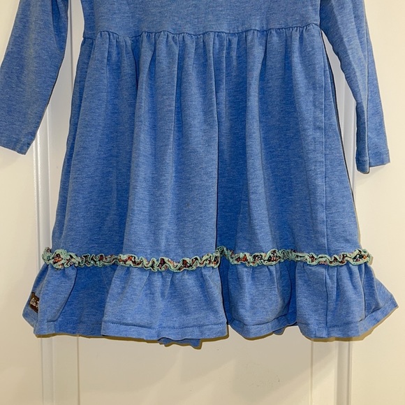 Matilda Jane Caitlin Blue Lap Dress Size 2 - Picture 9 of 12